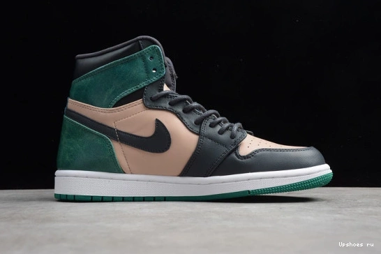 AH7389-203 Air WMNS AH7389-203 Premium Jordan High 1 Green Pink 0619